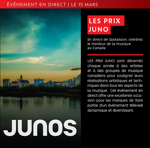 LES PRIX JUNO