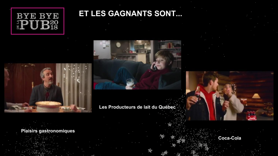 ET LES GAGNANTS SONT...