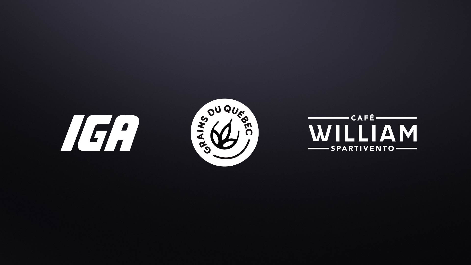 Visibilité Logo Télévision Autopromo Plan final foncé